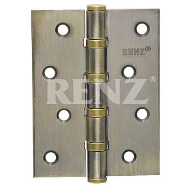 Петля стальная  100-4BB FH АВ к/г (Renz)